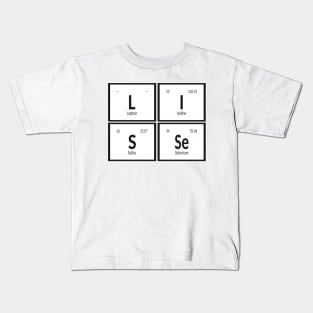Lisse Table of Elements Kids T-Shirt